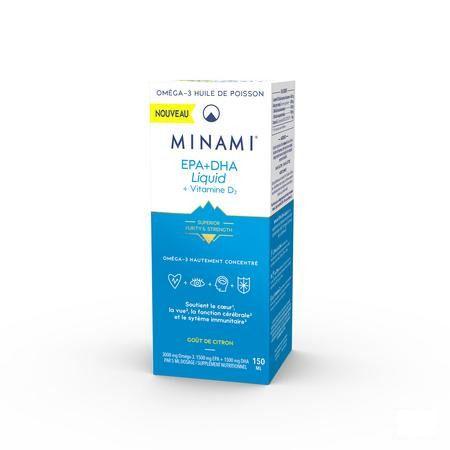 Minami Epa+Dha Liquid + Vit D3 Fl 150ml  -  Nestle