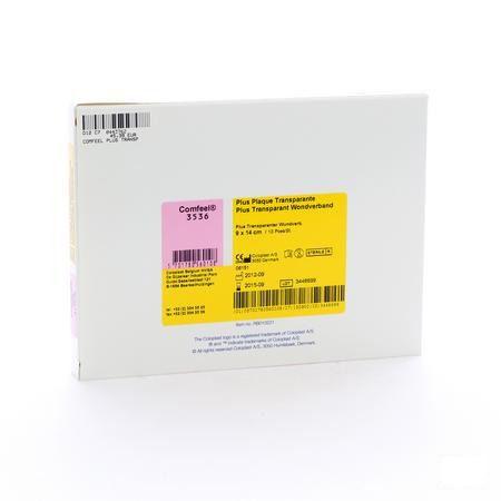 Comfeel Plus Platen Transp 9x14cm 10 33536  -  Coloplast