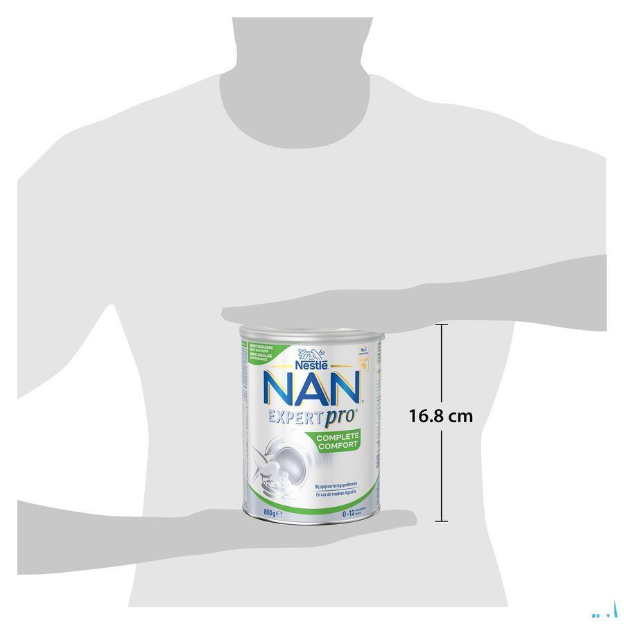 Nan Complete Comfort Zuigelingenmelk Poeder 800 gr  -  Nestle