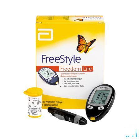 Freestyle Freedom Lite Bloedglucosemeter Startkit Belgie  mg/dL -  Abbott