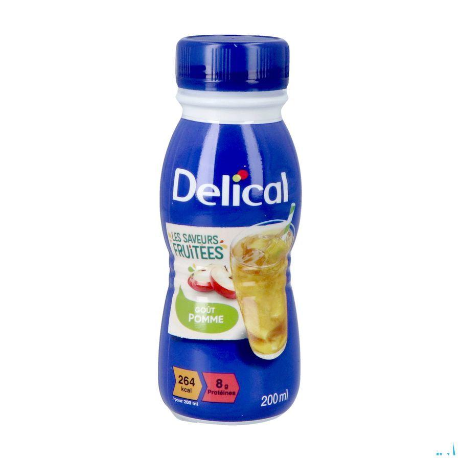 Delical Fruitdrink Appel 4 x 200 ml