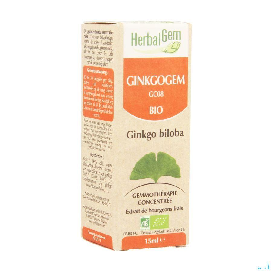 Herbalgem Ginkgogem Complexe Druppels 15 ml  -  Herbalgem
