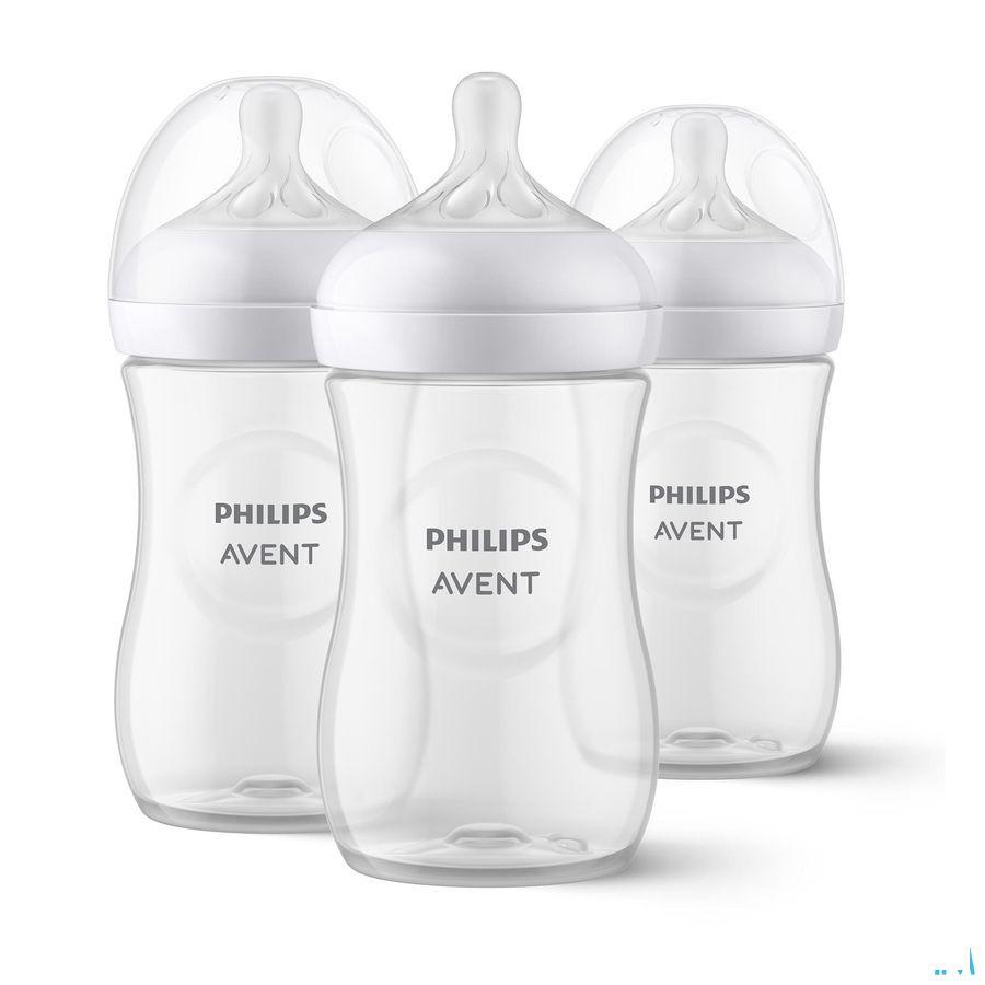 Philips Avent Natural 3.0 Zuigfles Trio 3 x 260 ml