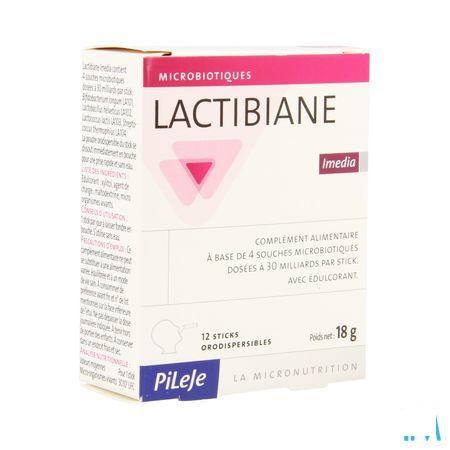 Lactibiane Imedia Sticks 12  -  Pileje