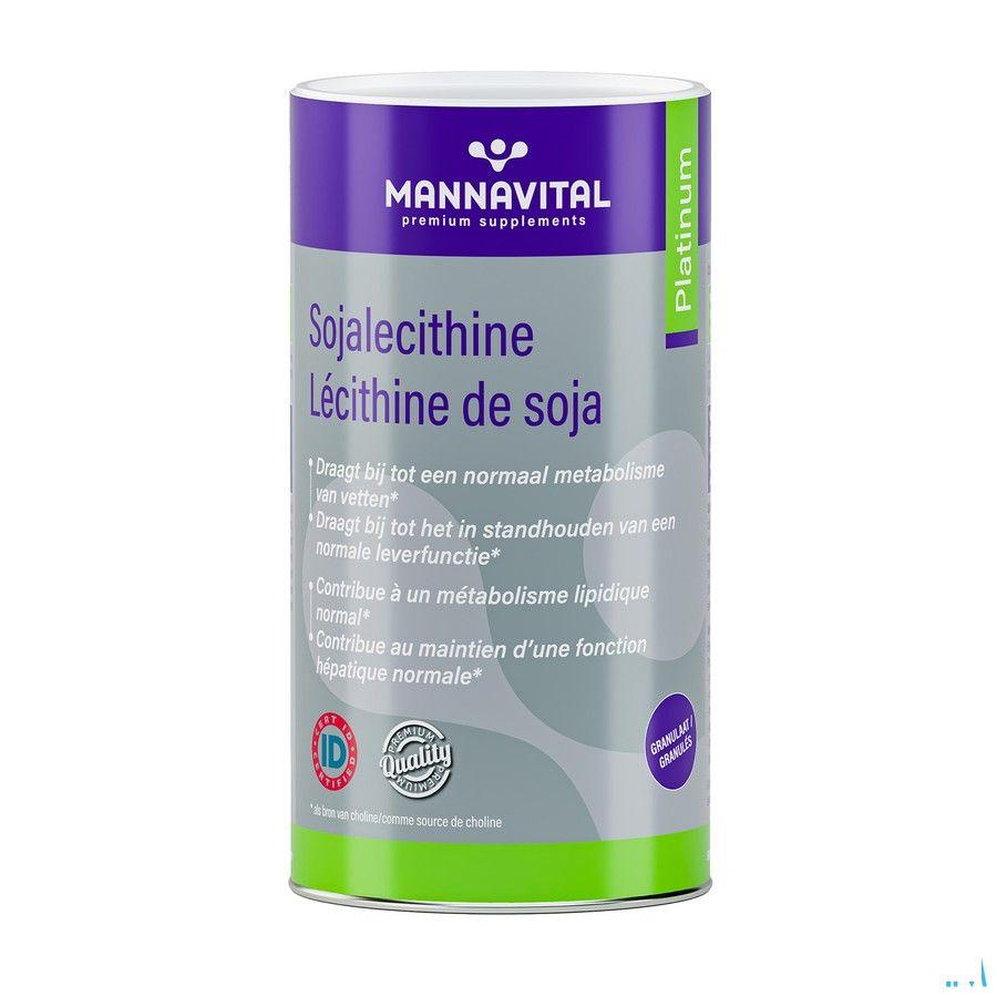 Mannavital Lecithine Soja Platinum Gran 500 Gr