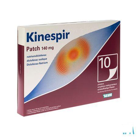 Kinespir Patch 140 mg Pleisters 10 