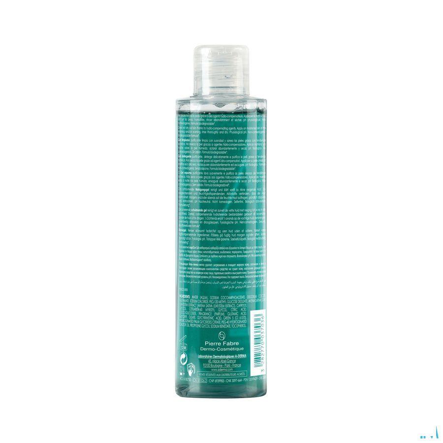 Aderma Phys-ac Schuimgel Schuimend 200 ml  -  Aderma