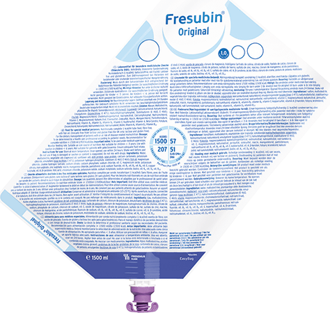 Fresubin Original 1500 ml  -  Fresenius