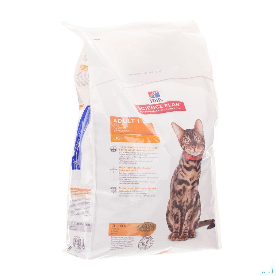 Hills Sc.plan Feline Light Adult Chick.10kg 4216m 