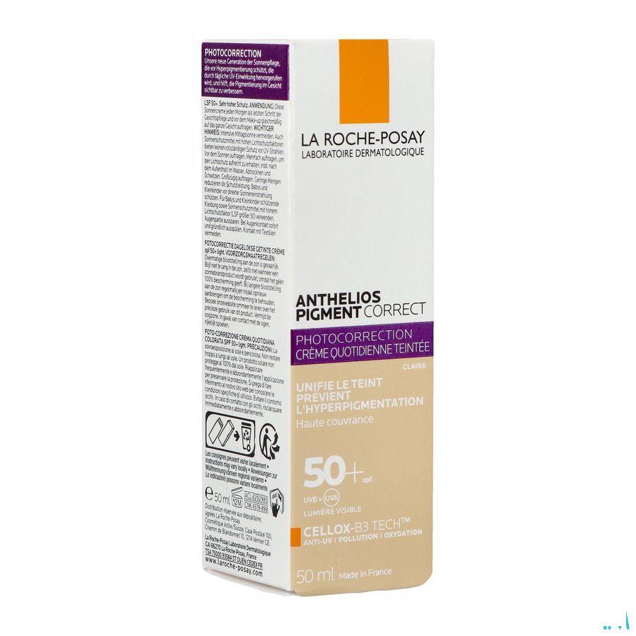 Anthelios Pigment Correct Spf50 Light 50 ml  -  La Roche-Posay
