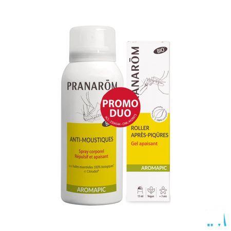 Aromapic Lichaamspray 75 ml + roller Insectbeten 15 ml  -  Pranarom