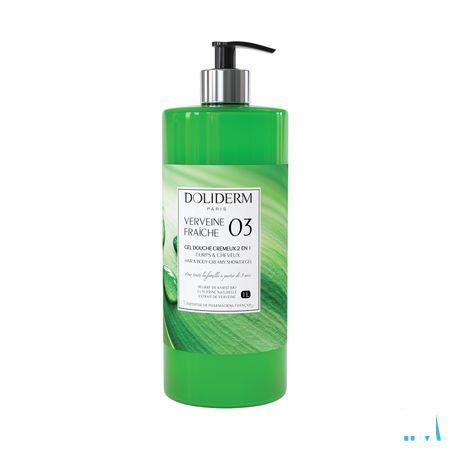 Doliderm Douchegel 2In1 Verveine Fraiche Pompfl 1L