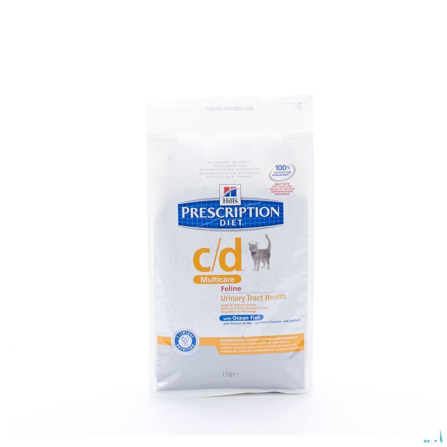Hills Prescription diet Feline Cd Oc.fish 1,5kg 6068m 