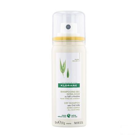 Klorane Capilaire Shampooing Sec Lait Avoine Spray 50 ml