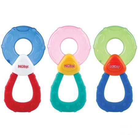 Nuby Koelbijtfiguur Gedestilleerd Water 3m +   -  New Valmar