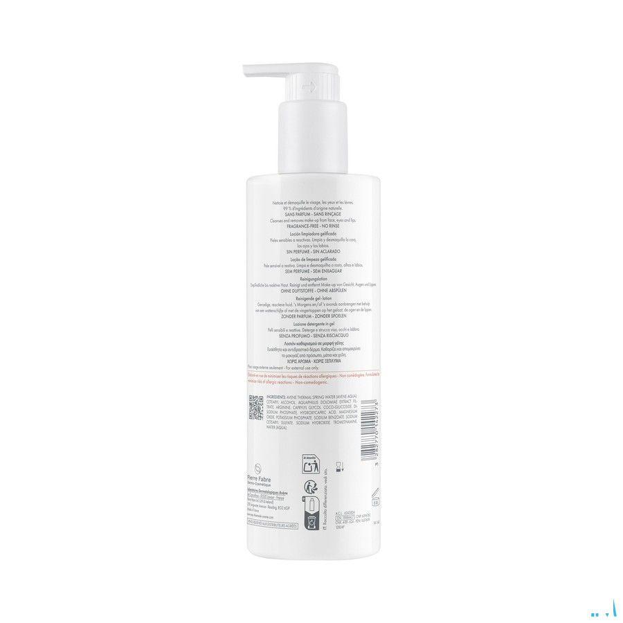 Avene Thermaal Water Tolerance Lot.Reing.Gel 400 ml  -  Avene