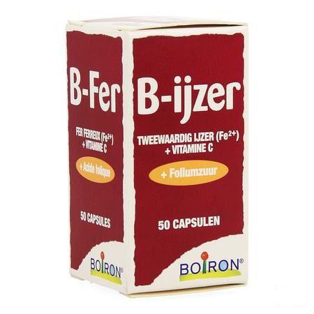 B-ijzer Nutridoses Capsule 50  -  Boiron