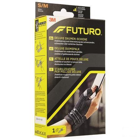 Futuro Deluxe Duimspalk 45843, Zwart Small/medium  -  3M