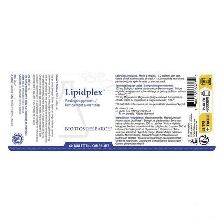 Biotics Lipidplex 60 tabletten  -  Energetica Natura