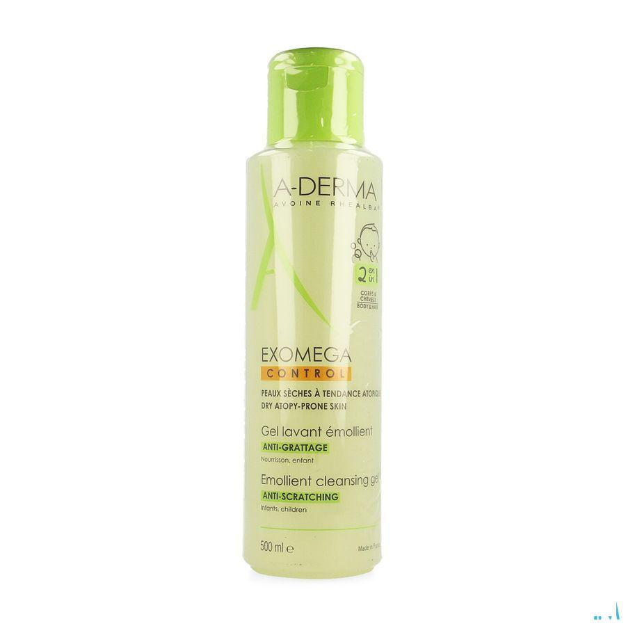 Aderma Exomega Control Reinigingsgel 2in1 500 ml  -  Aderma