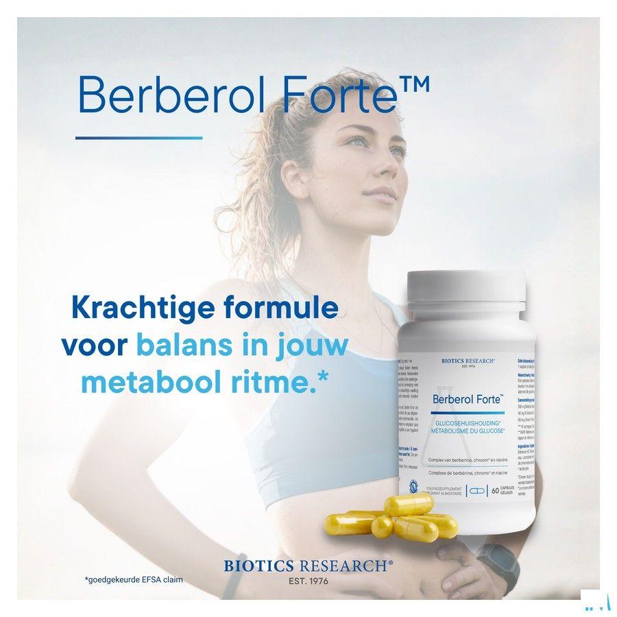 Biotics Berberol Forte 60 capsules  -  Energetica Natura