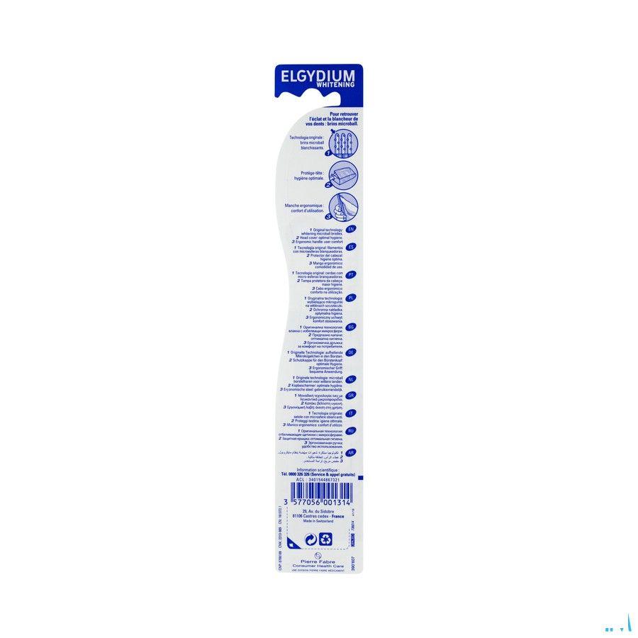 Elgydium Tandenborstel Witte Tanden Medium