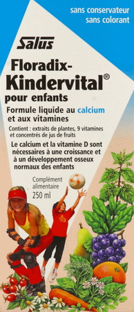 Salus Floradix Kindervital Elixir 250 ml  -  Ocebio