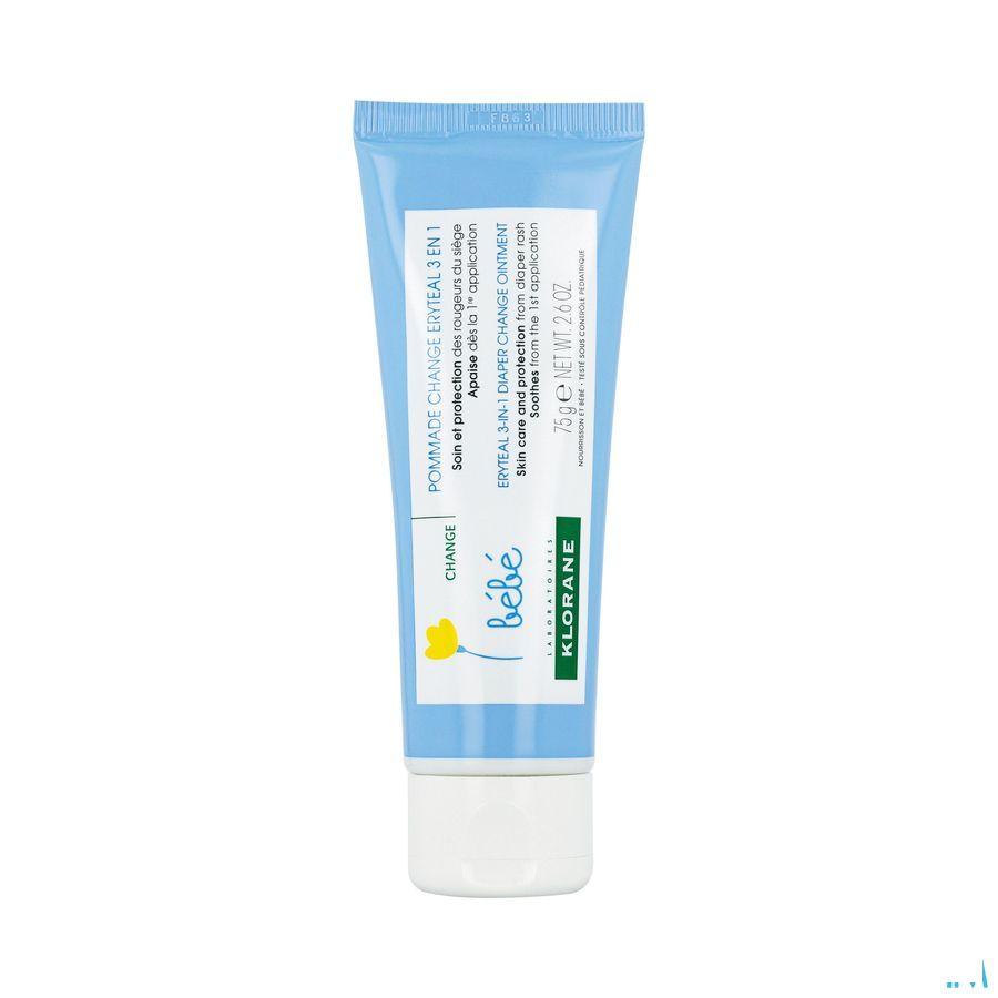 Klorane Baby Eryteal Creme Luierwissel 75 gr
