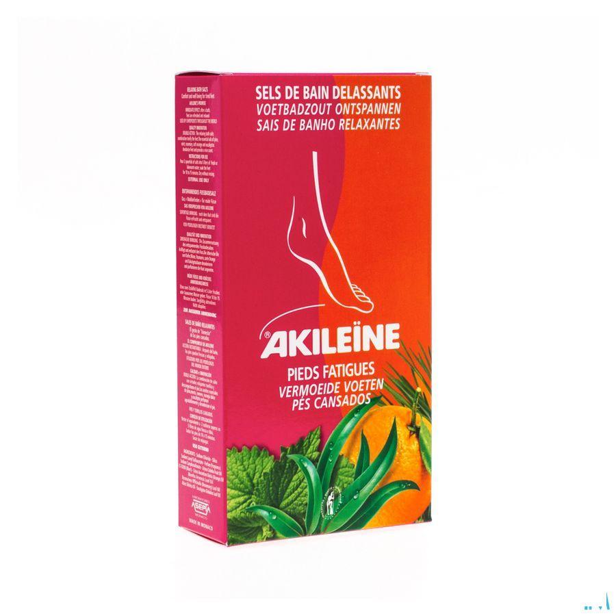 Akileine Rood Badzout Voeten Zakje 2x150 gr 101220  -  Asepta