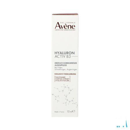 Avene Hyaluron Activ B3 Driev.Corr.Oogverzorg.15 ml