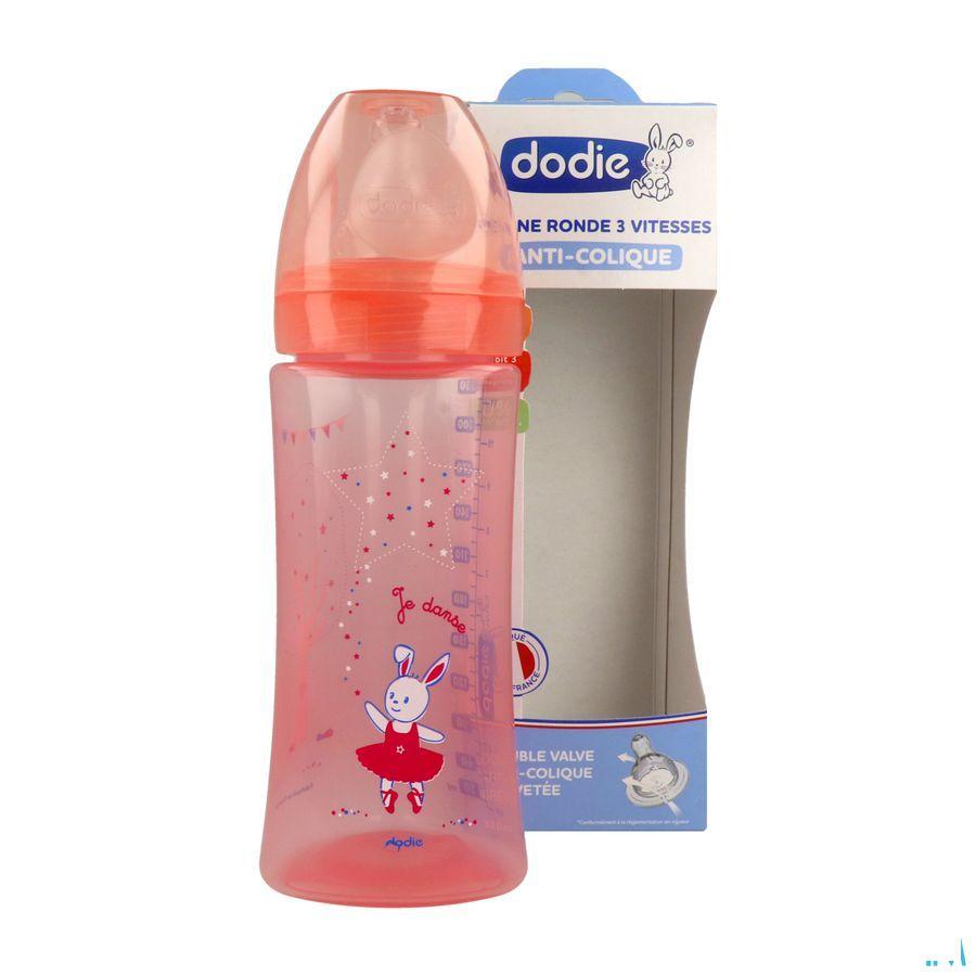 Dodie Zuigfles Initiatie+ Roze Danser 330 ml