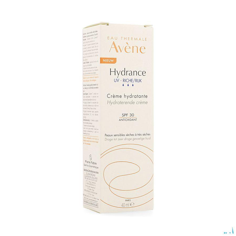 Avene Hydrance Uv Riche Creme Hydratante 40 ml  -  Avene