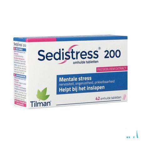 Sedistress 200 Omhulde Tabletten 42  -  Tilman