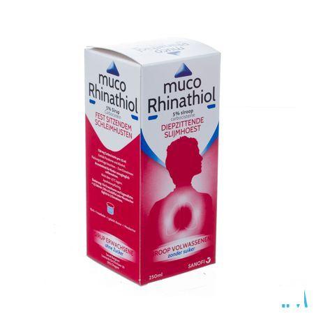 Muco Rhinathiol 5% Siroop Ad zonder suiker 250 ml