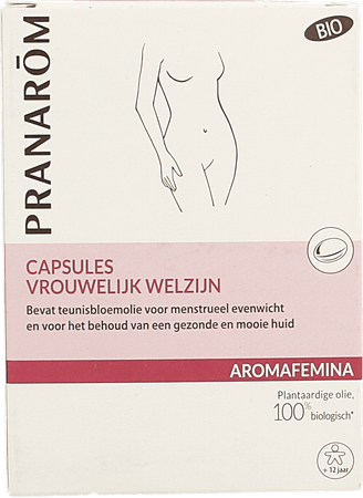 Teunisbloem Bio Plantaardige Olie Capsule 30  -  Pranarom