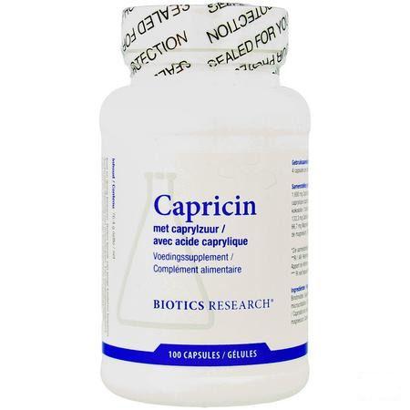 Biotics Capricin 100 capsules  -  Energetica Natura