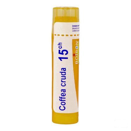 Coffea Cruda 15CH Gr 4g  -  Boiron