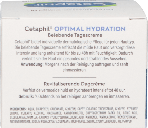 Cetaphil Optimal Hydr. Revitaliserende Dagcreme48G