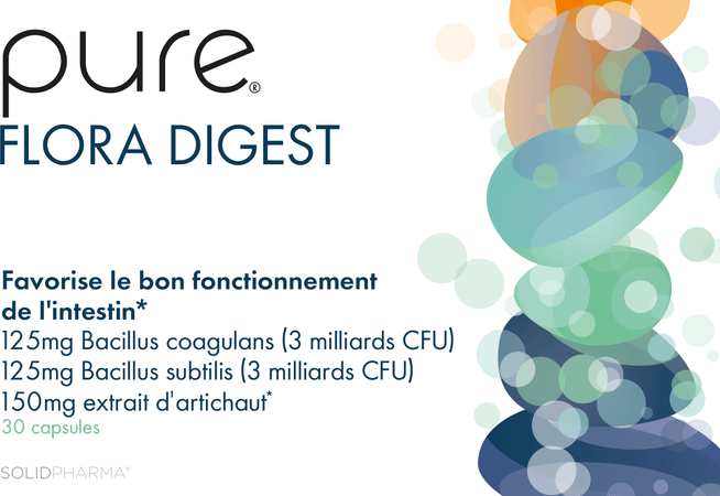 Pure Flora Digest Caps 30