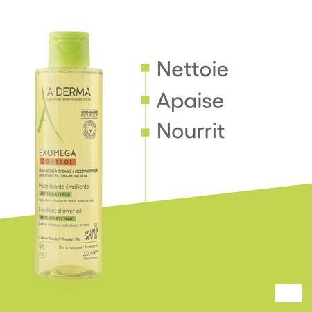 Aderma Exomega Control Emolierende Wasolie 200 ml