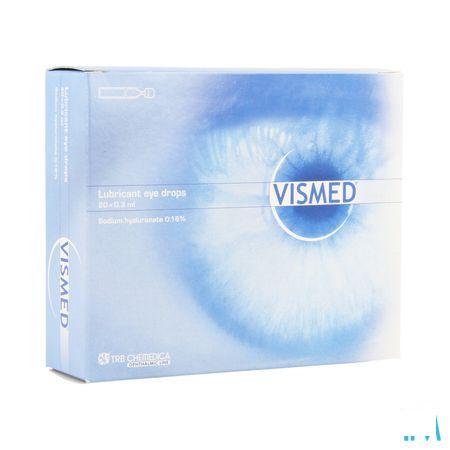 Vismed Bevochtigen Ogen 0,18% Flacon 20 X 0,3 ml