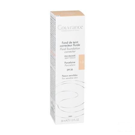 Avene Couvrance Fdt Correct. Fluide 1 Porcel. 30 ml  -  Avene