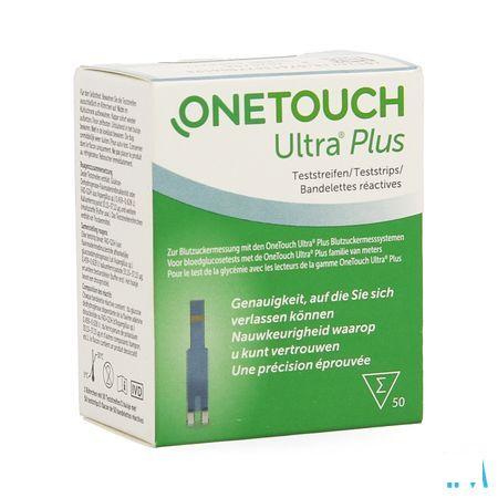 Onetouch Ultra Plus Bandelettes Reactives 50  -  Lifescan