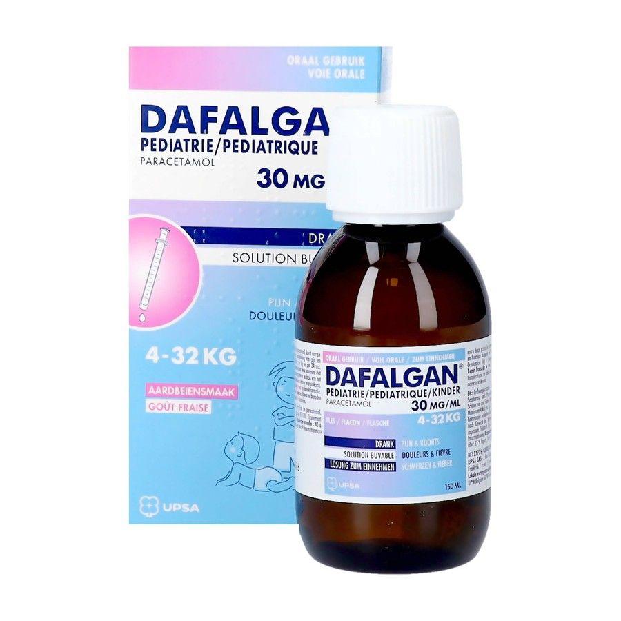 Dafalgan Pediatrie 30 mg/ml Solution Buv. 150 ml
