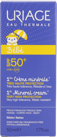 Uriage 1e Creme Mineraal Ip50 + 50 ml