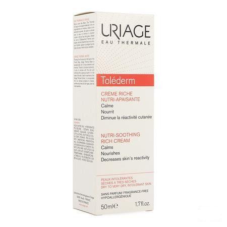 Uriage Tolederm Riche Creme Ps Flacon Pompe 50 ml