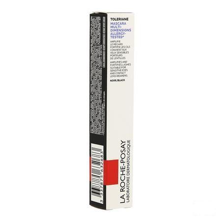 Toleriane Mascara Multi Dimension Zwart 7,2 ml  -  La Roche-Posay