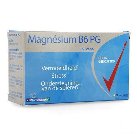 Magnesium B6 Pg Pharmagenerix Capsule 60  -  Superphar