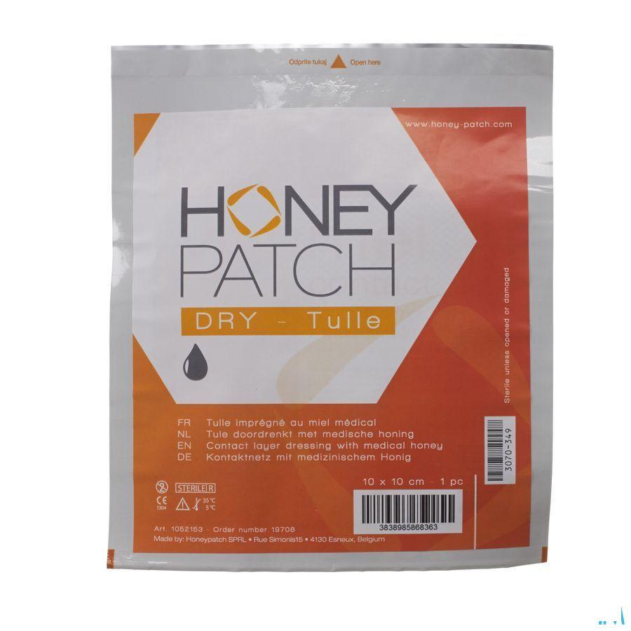 Honeypatch Dry Verband Ster 10x10cm 1 1052153  -  Honey Patch