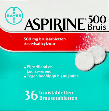 Aspirine 500 mg Bruistabletten 36